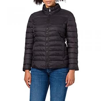 ONLY Damen Steppjacke mit Stehkragen Schwarz