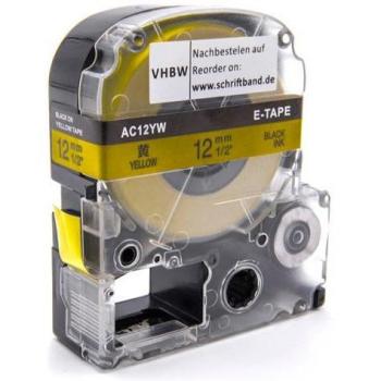 Sc12YW Cassetta Nastro 12mm per Epson LW‑600P