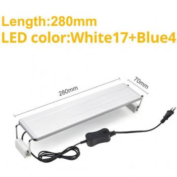 Luz LED Acuario 18-70CM, Lámpara para Decoración de Plantas, 220V