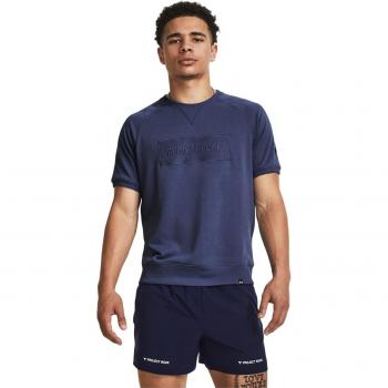 UNDER ARMOUR Herren T-Shirt Project Rock Terry Gym blau Größe: XL