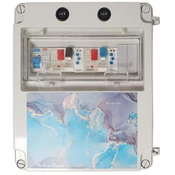 Cuadro de control piezoeléctrico para piscina 2 bombas (1CV)