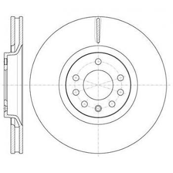 Bremsscheibe Vorderachse Remsa 61488.10