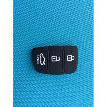 Recambio de teclas de goma para Hyundai I40 con 3 botones y sin logotipo