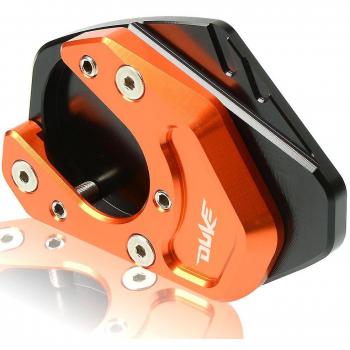 Pad de béquille latérale orange et noir pour KTM Duke