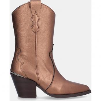 Botas de mujer Alpe de piel gibson con suela antideslizante