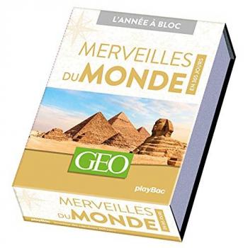Calendrier Géo Merveilles du Monde en 365 jours