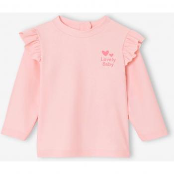 T-Shirt de Plage Bébé Fille UV Rose VERTBAUDET