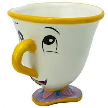Tazza Chicco 3D ABYstyle La Bella e la Bestia, Colore Beige