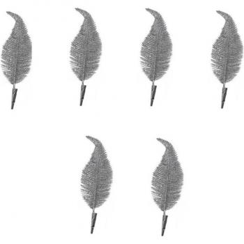 Clips de Navidad con Diseño de Hoja