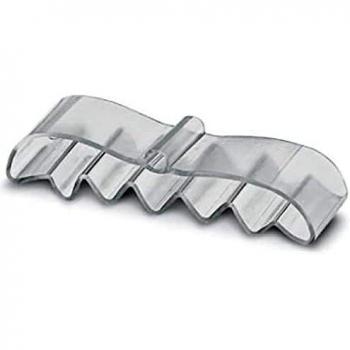 Phoenix Contact 1013106 PATG 9/15 Porta etichette Tipo di montaggio: infilare Superficie stampabile: 15 x 4 mm Trasparente, Bianco 50 pz