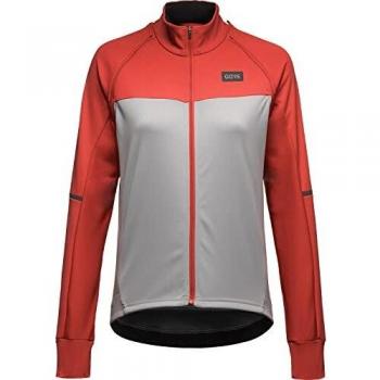 Chaqueta Phantom GORE-TEX INFINIUM™ Gore Wear gris rojo anaranjado mujer