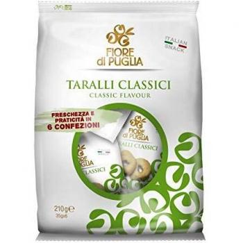 FIORE DI PUGLIA TARALLI CLASSICI MULTIPACK 210 GR