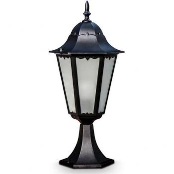 Borne décorative HOFSTEIN en fonte noire 49 cm