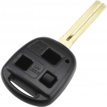 Jingyuqin 10pcs 2/3 Button Remote Key Shell for Lexus RX300 ES300