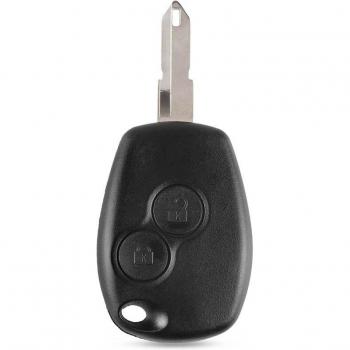 KEYYOU Renault Clio Flip Key Shell 2 Buttons Fob VAC102 NE72 Blade