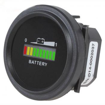 LED Battery Status Monitor for 12V to 72V