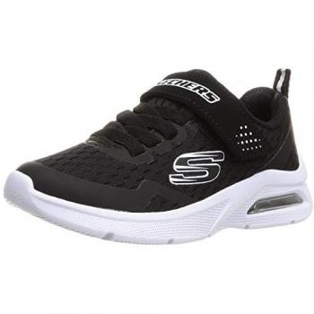 Skechers Microspec Max-Torvix Kinder Sneaker schwarz/weiß