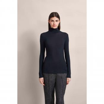 Bugatti Langarmshirt, aus elastischer Modalware