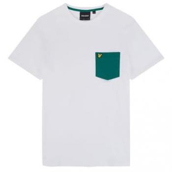 T-shirt bianca Lyle & Scott da uomo