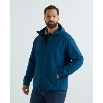 Cazadora corta para hombre talla grande con capucha Paul & Shark