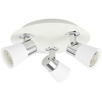Cristal Record Iris 3-Light Track Light