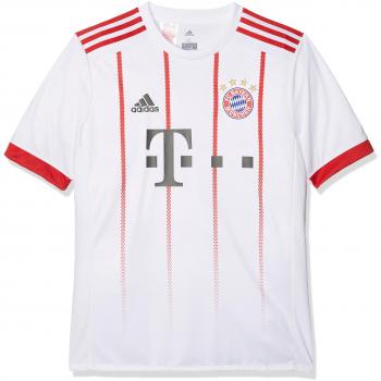 Adidas Kinder Fußballclub Bayern München UCL Trikot Replica Weiß/FCB‑Türkis 164