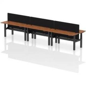 Air Office Bench – 1600×600mm Height‑Adjustable 6‑Person Design