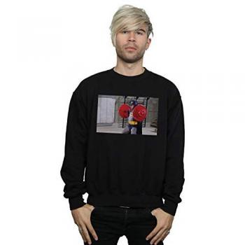 Batman “Bat Gains” Black Crewneck – DC Comics