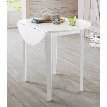 Home Affaire Esstisch Klappseite – 77 cm, grau