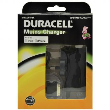 Duracell iPhone 3GS UK Mains Charger