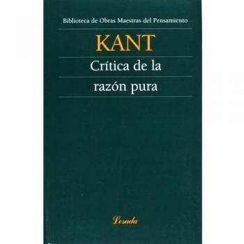 CRITICA DE LA RAZON PURA