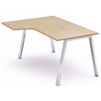 Rocada Schreibtisch in L-Form links 160x120x73cm