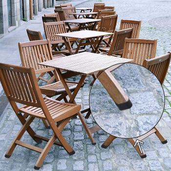 Housses de pieds de chaise 16 unités