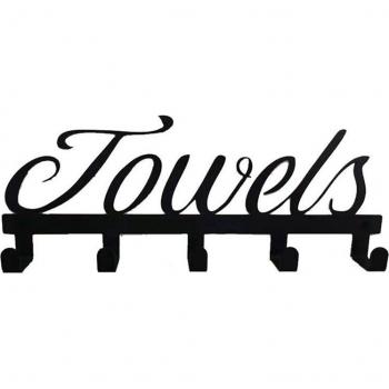 Wall Mount Towel Rack for Pool and Bathroom