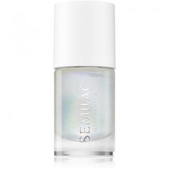 Vernis à ongles Semilac teinte Bleu Holo Glazed 7 ml