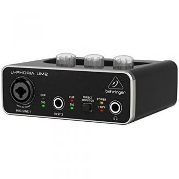 Behringer U-PHORIA UM2 Single Channel USB Audio Interface