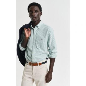 Gant Verde Scuro camicia a maniche lunghe 2XL
