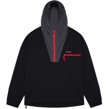 Chubasquero Berghaus Wind Shirt 90 en Negro y Gris