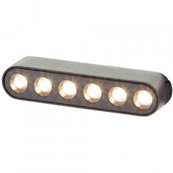 LED 6W Faretto Binario Noir