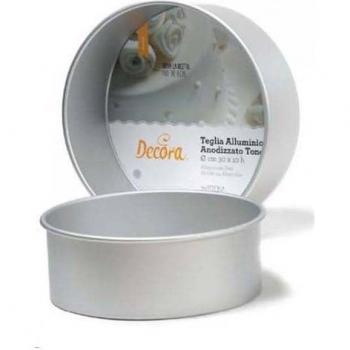 Bakvorm Decora Aluminium 15x10 cm