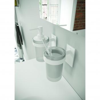 Cosmic Wall-Mounted Toothbrush Holder with Durable Metal Finish