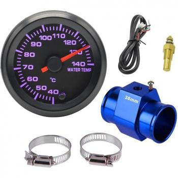 Dragon 52mm Water Temperature Gauge with Stepper Motor and 7-Color Backlight