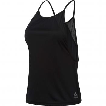 Reebok Tank Feminina Manga Curta Sport