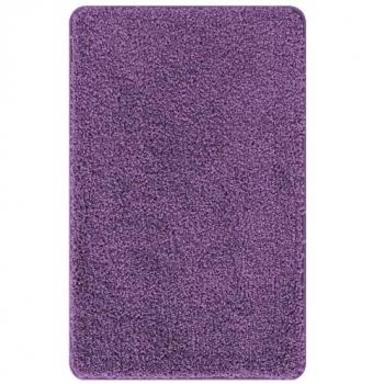 Tappeto rettangolare per bagno 50x80 cm viola