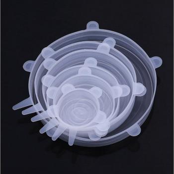 6-Piece Silicone Food Freshness Lids