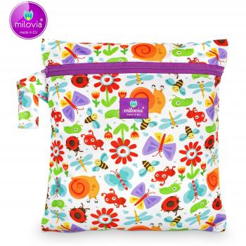 Milovia wetbag impermeable – Happy Meadows – (25 X 30 cm)