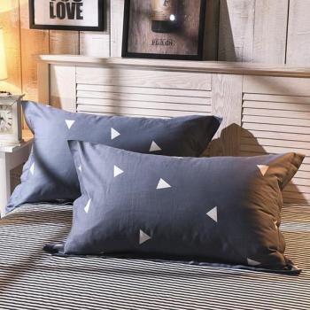50 White Bulb Print Pillowcase, 48cm x 74cm, Fabric Cover for Kids and Adults