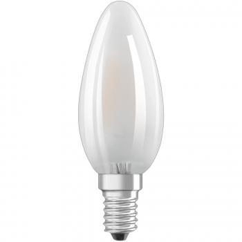 Warm Glow Frosted Candle LED, 2.5W, E14, 2700K, 470lm
