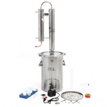 Rongzhan Fermenteur et distillateur 20 L pour boissons alcoolisées, inox 316