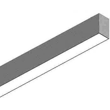 Sistema Lineare LED Bi-emissione 2 Luci Alluminio Bianco 36+18W 4000K